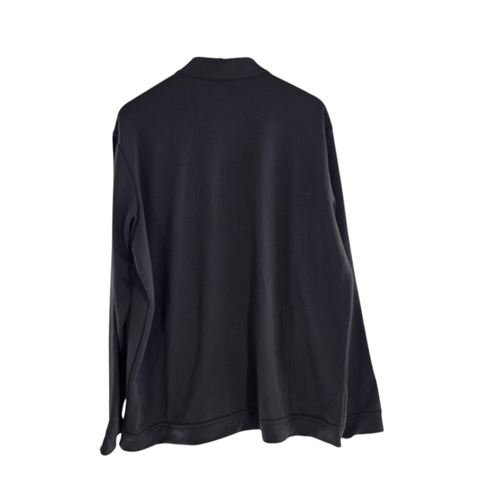 Adidas Golf Mens Sz Extra Large Black Full Zip Jacket - Picture 7 of 7